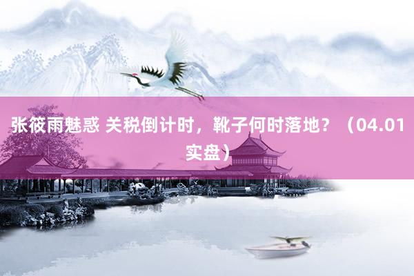 张筱雨魅惑 关税倒计时，靴子何时落地？（04.01实盘）